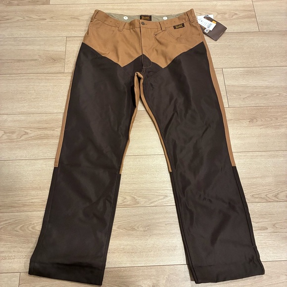 NWT Gamehide Heavy Duty Briar Proof Upland Pant Marsh Brown Size 38 - Picture 1 of 8